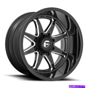 zC[@4{Zbg 20x10RD749n}[8x170 -18ubN~OzC[Zbgi4j125.1 20x10 Fuel D749 Hammer 8x170 -18 Black Milled Wheels Rims Set(4) 125.1