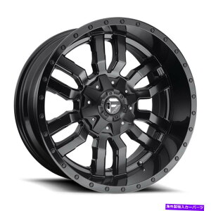 zC[@4{Zbg 20x10RD596XbW8x170 -18}bgubNOXubNbvzC[Zbgi4j 20x10 Fuel D596 Sledge 8x170 -18 Matte Black Gloss Black Lip Wheels Rims Set(4)