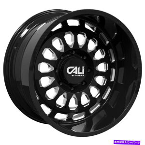 zC[@4{Zbg 20x12 Cali Off -Road 9113 Paradox 6x135 -51 Black Milled Wheels Rims Seti4j87.1 20x12 Cali Off-Road 9113 Paradox 6x135 -51 Black Milled Wheels Rims Set(4) 87.1