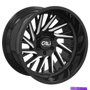 �z�C�[���@4�{�Z�b�g 24x14 Cali Off -Road 9114 Purge 8x170 -76 Black Milled Wheels Rims set�i4�j125.2 24x14 Cali Off-Road 9114 Purge 8x170 -76 Black Milled Wheels Rims Set(4) 125.2�y���s�A���i�z