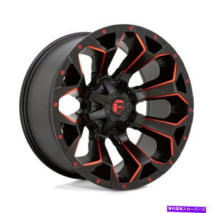 zC[@4{Zbg 20x10RD787ATg8x170 -18ubNbhzC[Zbgi4j125.1 20x10 Fuel D787 Assault 8x170 -18 Black Red Wheels Rims Set(4) 125.1