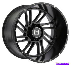 �z�C�[���@4�{�Z�b�g 22x12�G�ΓIH110�X�g���C�J�[8x6.5/8x165.1 -44�t���u���b�N�z�C�[�������Z�b�g�i4�j125.2 22x12 Hostile H110 Stryker 8x6.5/8x165.1 -44 Full Black Wheels Rims Set(4) 125.2�y���s�A���i�z