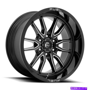 �z�C�[���@4�{�Z�b�g 24x12 Fuel D761 Clash 6x135 -44�u���b�N�~�����O�z�C�[�������Z�b�g�i4�j87.1 24x12 Fuel D761 Clash 6x135 -44 Black Milled Wheels Rims Set(4) 87.1�y���s�A���i�z