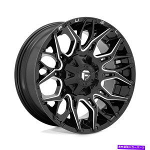 �z�C�[���@4�{�Z�b�g 22x12 Fuel D769 Twitch 6x135/6x5.5/6x139.7 -44�u���b�N�~�����O�z�C�[�������Z�b�g�i4�j1 22x12 Fuel D769 Twitch 6x135/6x5.5/6x139.7 -44 Black Milled Wheels Rims Set(4) 1�y���s�A���i�z