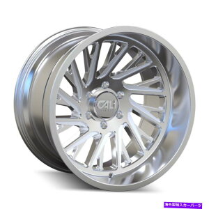 �z�C�[���@4�{�Z�b�g 20x10�J���I�����[�h9114�p�[�W8x6.5/8x165.1 -25�|���b�V���z�C�[�������Z�b�g�i4�j125 20x10 Cali Off-Road 9114 Purge 8x6.5/8x165.1 -25 Polished Wheels Rims Set(4) 125�y���s�A���i�z