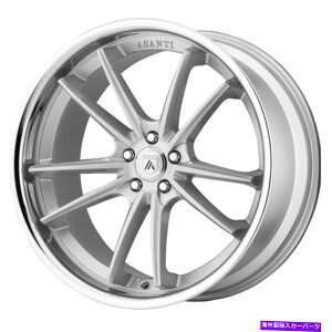 �z�C�[���@4�{�Z�b�g 20x9/20x10.5 asanti black abl23 sigma 5x114.3 35/38�V���o�[�z�C�[�������Z�b�g�i4�j72 20x9/20x10.5 Asanti Black ABL23 Sigma 5x114.3 35/38 Silver Wheels Rims Set(4) 72�y���s�A���i�z