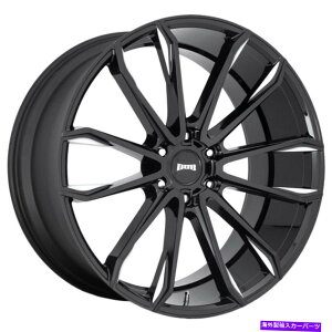 �z�C�[���@4�{�Z�b�g 24x10 Dub S252 CLOUT 6x135 30�u���b�N�~�����O�z�C�[�������Z�b�g�i4�j87.1 24x10 Dub S252 Clout 6x135 30 Black Milled Wheels Rims Set(4) 87.1