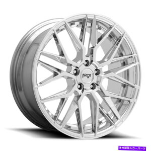 �z�C�[���@4�{�Z�b�g 22x9�j�b�`M249�K���}5x114.3 38�N�����z�C�[�������Z�b�g�i4�j72.56 22x9 Niche M249 Gamma 5x114.3 38 Chrome Wheels Rims Set(4) 72.56�y���s�A���i�z