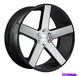 �z�C�[���@4�{�Z�b�g 22x9.5 Dub S217 Baller 6x5.5/6x139.7 19�u���b�N�@�B���H�z�C�[�������Z�b�g�i4�j106.1 22x9.5 Dub S217 Baller 6x5.5/6x139.7 19 Black Machined Wheels Rims Set(4) 106.1�y���s�A���i�z
