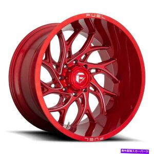�z�C�[���@4�{�Z�b�g 20x10 Fuel D742 Runner 8x170 -18 Red Milled Wheels Rims set�i4�j125.1 20x10 Fuel D742 Runner 8x170 -18 Red Milled Wheels Rims Set(4) 125.1�y���s�A���i�z