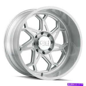 �z�C�[���@4�{�Z�b�g 20x12 Cali Off -Road 9111 SevenFold 8x170 -51�u���V�t���N���A�z�C�[�������Z�b�g�i4�j13 20x12 Cali Off-Road 9111 Sevenfold 8x170 -51 Brushed Clear Wheels Rims Set(4) 13�y���s�A���i�z