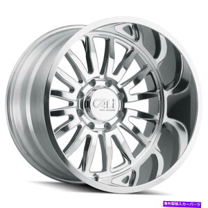 �z�C�[���@4�{�Z�b�g 20x12�J���I�����[�h9110�T�~�b�g6x135 -51�|���b�V���z�C�[�������Z�b�g�i4�j87.1 20x12 Cali Off-Road 9110 Summit 6x135 -51 Polished Wheels Rims Set(4) 87.1