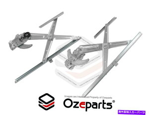 Window Regulator �y�ALH+RH�}�j���A���h�A�E�B���h�E���M�����[�^�[�̃g���^�n�C�A�XRZH�V���[�Y1989?2005 Pair LH+RH Manual Door Window Regulator For Toyota Hiace RZH Series 1989~2005�y���s�A���i�z