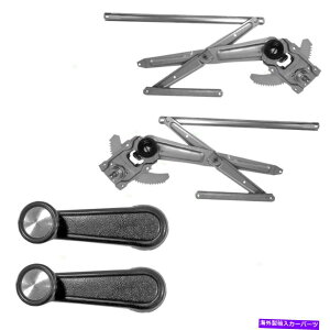 Window Regulator �g���^�s�b�N�A�b�v�ɓK�����܂��B Fits Toyota Pickup w/o Vent Window 4 Pc Manual Window Regulators & Crank Handles�y���s�A���i�z