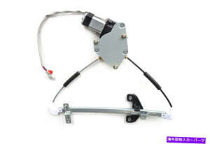 Window Regulator 2001N2005Ñz_VrbNZ_̂߂̃[^[tAhCo[TChp[EBhEM[^[ Rear Driver Side Power Window Regulator w/Motor for 2001-2005 Honda Civic Sedan