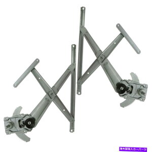 Window Regulator �g���^�s�b�N�A�b�v4runner�p�̃}�j���A���E�B���h�E���M�����[�^�[�̃t�����g�Z�b�g�y�A Manual Window Regulators Front Set Pair for Toyota Pickup 4Runner WITHOUT Vent