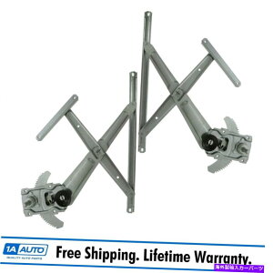 Window Regulator �g���^�s�b�N�A�b�v4runner�p�̃}�j���A���E�B���h�E���M�����[�^�[�̃t�����g�Z�b�g�y�A Manual Window Regulators Front Set Pair for Toyota Pickup 4Runner WITHOUT Vent