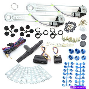 Window Regulator �d�͑����t�g���M�����[�^�ϊ����j�o�[�T���s�b�N�A�b�v12V Electric Power Window Lift Regulator Conversion Universal Pickup 12V�y���s�A���i�z