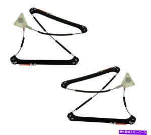 Window Regulator TRQtghAp[EBhEM[^[LHRHyAZbg206-13AEfBA3 TRQ Front Door Power Window Regulator LH & RH Pair Set of 2 for 06-13 Audi A3