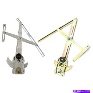 Window Regulator �g���b�N�̍��ƉE��2�̃E�B���h�E���M�����[�^�[�̃Z�b�gLH��RH�s�b�N�A�b�v�y�A Set of 2 Window Regulators Front Left-and-Right for Truck LH & RH Pickup Pair