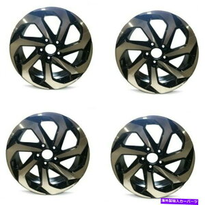 zC[@4{Zbg Zbg4 17 "ubN}VtFCXzC[tBbg16-17z_AR[h17x7.5 5x4.5 +50mm Set 4 17" Black Machined Face Wheel Fits 16-17 Honda Accord 17x7.5 5x4.5 +50mm