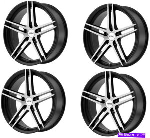 zC[@4{Zbg Zbg4 18 "kmc km703mtHjbN18x9.5TeubNuV5x112zC[45mm Set 4 18" KMC KM703 Monophonic 18x9.5 Satin Black Brushed 5x112 Wheels 45mm Rims