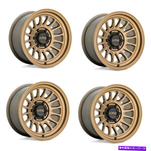 �z�C�[���@4�{�Z�b�g �Z�b�g4 16 kmc km724�C���p�N�gol�}�b�g�u�����Y16x8 6x5.5�z�C�[��0mm���� Set 4 16 KMC KM724 IMPACT OL Matte Bronze 16x8 6X5.5 Wheels 0mm Rim�y���s�A���i�z