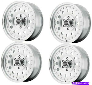 �z�C�[���@4�{�Z�b�g �Z�b�g4 16 American RacingAR62 Outlaw 2 16x7�@�B���H8x6.5�g���b�N�z�C�[��-8mm Set 4 16 American Racing AR62 Outlaw 2 16x7 Machined 8x6.5 Truck Wheels -8mm�y���s�A���i�z
