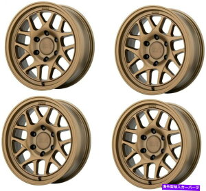 �z�C�[���@4�{�Z�b�g �Z�b�g4 17 KMC KM717 BULLY OL 17x8.5�}�b�g�u�����Y5x5�W�[�v�g���b�N�z�C�[��18mm���� Set 4 17 KMC KM717 Bully OL 17x8.5 Matte Bronze 5x5 Jeep Truck Wheels 18mm Rims�y���s�A���i�z