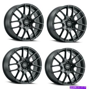 zC[@4{Zbg Zbg4 16 "voxx orso}bgubNzC[16x7 5x100/5x4.5 40mmq Set 4 16" Voxx Orso Matte Black Wheels 16x7 5x100/5x4.5 40mm Passenger Rims