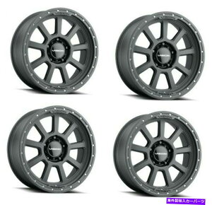 zC[@4{Zbg Zbg4 17 "rWIt[h350 OJOSTeubNzC[17x9 5x150gbN12mm Set 4 17" Vision Off-Road 350 Ojos Satin Black Wheels 17x9 5x150 Truck Rims 12mm