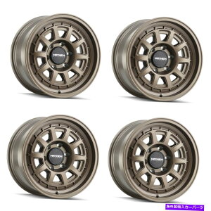 ホイール 4本セット セット4 17 "メイヘムボイジャーダークブロンズホイール17x8.5 6x5.5トラックSUVリム18mm Set 4 17" Mayhem Voyager Dark Bronze Wheels 17x8.5 6x5.5 Truck SUV Rims 18mm