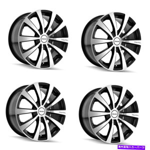 zC[@4{Zbg Zbg4 16 "c[TR9ubN/@BHtFCXbvzC[16x7 4x100/4x4.542mm Set 4 16" Touren TR9 Black/Machined Face & Lip Wheels 16x7 4x100/4x4.5 Rims 42mm