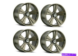 �z�C�[���@4�{�Z�b�g �Z�b�g4 20 "�r�W�����A�����J���}�b�X���~�T�C��20x11���^���b�N�u�����Y5x4.5�z�C�[��50mm Set 4 20" Vision American Muscle Missile 20x11 Metallic Bronze 5x4.5 Wheels 50mm