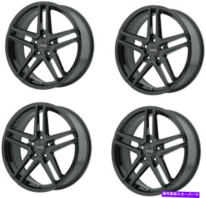 zC[@4{Zbg Zbg4 16 "AJ[VOAR907 16x7OXubN5x115zC[ +40mm 5O Set 4 16" American Racing AR907 16x7 Gloss Black 5x115 Wheels +40mm 5 Lug Rims