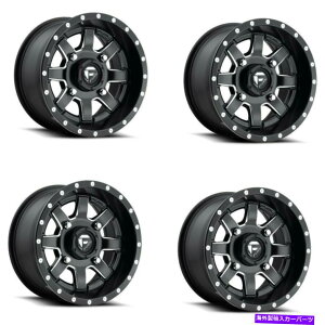 zC[@4{Zbg Zbg4 15 "R}[xbND538 UTV}bgubN~OzC[15x7 4O4x136 13mm Set 4 15" Fuel Maverick D538 UTV Matte Black Milled Wheels 15x7 4 Lug 4x136 13mm