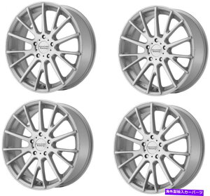 zC[@4{Zbg Zbg4 17 "AJ[VOAR904 17x7邢@BH5x4.540mm Set 4 17" American Racing AR904 17x7 Bright Silver Machined Face 5X4.5 Rims 40mm