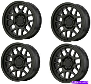 �z�C�[���@4�{�Z�b�g �Z�b�g4 17 KMC KM717 BULLY OL 17x8.5�T�e���u���b�N5x5�W�[�v�g���b�N�z�C�[��0mm 5���O Set 4 17 KMC KM717 Bully OL 17x8.5 Satin Black 5x5 Jeep Truck Wheels 0mm 5 Lug�y���s�A���i�z