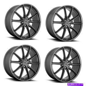 zC[@4{Zbg Zbg4 18 "jb`1PC M239[jA}bgAgTCg18x8 5x4.5zC[25mm Set 4 18" Niche 1PC M239 RAINIER MATTE ANTHRACITE 18x8 5X4.5 Wheels 25mm Rim