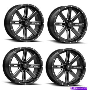 zC[@4{Zbg Zbg4 15 "MSAIt[hzC[YM41{NT[OXubN~O15x7 4x156zC[10m Set 4 15" MSA Offroad Wheelss M41 BOXER Gloss Black Milled 15x7 4X156 Wheels 10m