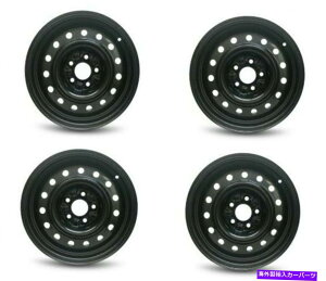 zC[@4{Zbg Zbg4 16 "ubNX`[ptBbg04-09YNGXg16x6.5 5x4.5 +45mm Set 4 16" Black Steel Replacement Rim Fits 04-09 Nissan Quest 16x6.5 5x4.5 +45mm