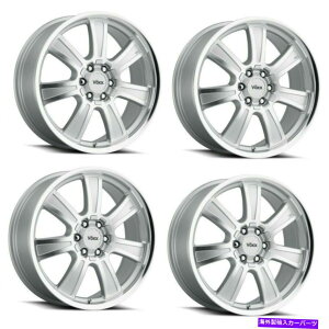 zC[@4{Zbg Zbg4 17 "VOXXgmVo[~[@BH17x8.5 6x5/6x135 39mmgbN/SUV Set 4 17" Voxx Turin Silver Mirror Machined Face 17x8.5 6x5/6x135 39mm Truck/SUV