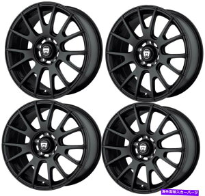�z�C�[���@4�{�Z�b�g �Z�b�g4 18 motegi mr118 ms7�}�b�g�u���b�N18x8 5x120�z�C�[��32mm���� Set 4 18 Motegi MR118 MS7 Matte Black 18x8 5X120 Wheels 32mm Rim�y���s�A���i�z