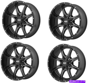 zC[@4{Zbg Zbg4 17 "MOTO METALMO970TeubN~O17x8uNzC[50mm Set 4 17" Moto Metal MO970 Satin Black Milled 17x8 BLANK Wheels 50mm Rim