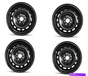 zC[@4{Zbg Zbg4 15 "ubNt@Ng[zC[tBbg11-14}c_2 15x6 4x100 +45mm Set 4 15" Black Factory Replacement Wheel Fits 11-14 Mazda 2 15x6 4x100 +45mm