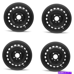 zC[@4{Zbg Zbg4 15 "ubNzC[tBbg07-12YVersa 15x5.5 4x4.5 +40mm Set 4 15" Black Replacement Wheel Fits 07-12 Nissan Versa 15x5.5 4x4.5 +40mm