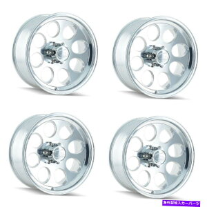 zC[@4{Zbg Zbg4 15 "CI171zC[15x10 5x5gbN-38mm Set 4 15" Ion 171 Polished Wheels 15x10 5x5 Truck Rims -38mm
