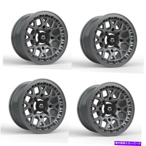 zC[@4{Zbg Zbg4 15 "Tis UTV 558A 15x7 4x137TezC[10mm Set 4 15" TIS UTV 558A 15x7 4x137 Satin Anthracite Wheels 10mm Rims