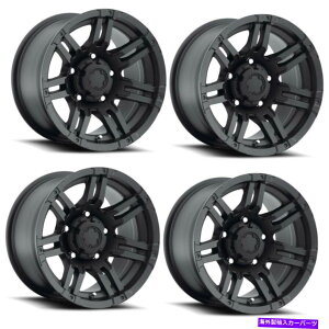 zC[@4{Zbg Zbg4 17 "Ultra 238bKgbg17x9 5x9 5x9 5x5.5}bgubNzC[20mmgbN Set 4 17" Ultra 238B Gauntlet 17x9 5x5.5 Matte Black Wheels 20mm Truck Rims