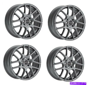 zC[@4{Zbg Zbg4 15 "rWXg[g426HNXK^zC[15x6.5 4x10038mm Set 4 15" Vision Street 426H Cross Gunmetal Wheels 15x6.5 4x100 Rims 38mm